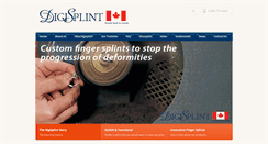 Desktop Screenshot of digisplint.ca